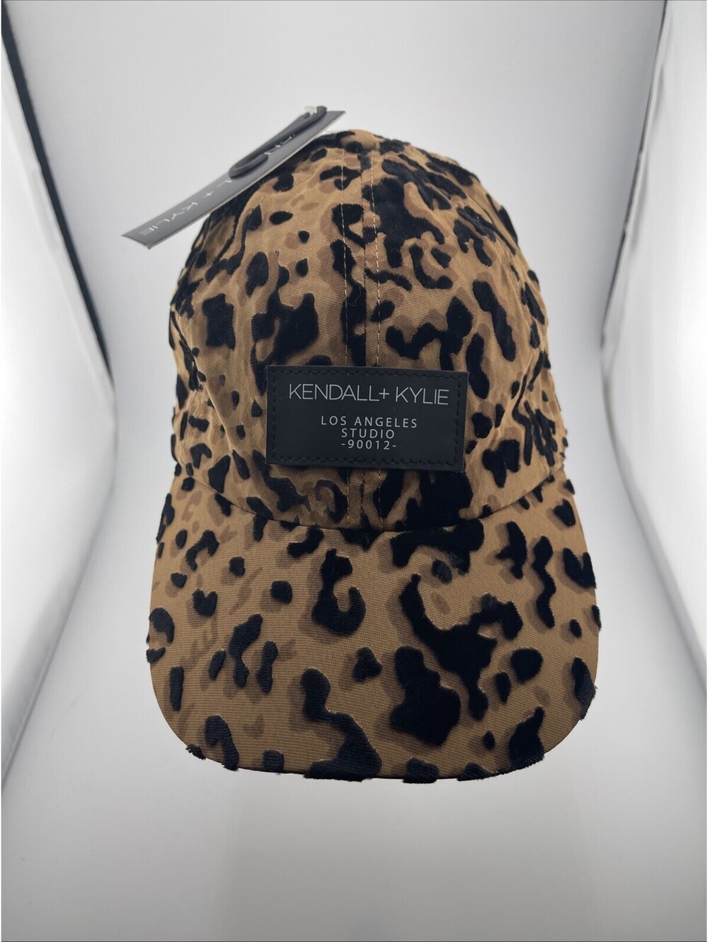 Kendall + Kylie LA Studio 90012 Leopard / Cheetah Print Adjustable Cap Jenner Co